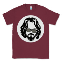 Burgundy big lebowski Classic Tee - linhVisuals