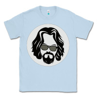 Dusty Blue big lebowski Classic Tee - linhVisuals