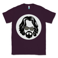 Plum big lebowski Classic Tee - linhVisuals