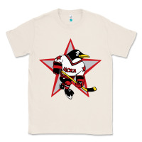 Natural red penguin 1990's russian Classic Tee - linhVisuals