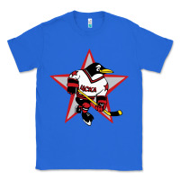 True Royal red penguin 1990's russian Classic Tee - linhVisuals