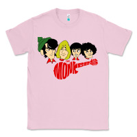 Bubblegum Pink the monkees Classic Tee - linhVisuals