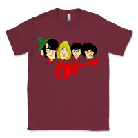 Burgundy the monkees Classic Tee - linhVisuals
