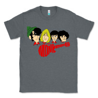 Charcoal Heather the monkees Classic Tee - linhVisuals