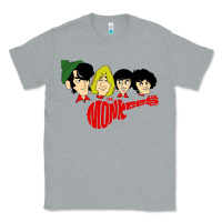 Heather Grey the monkees Classic Tee - linhVisuals