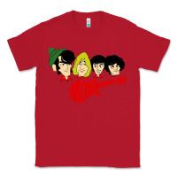 Red the monkees Classic Tee - linhVisuals
