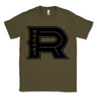Army Green the rocket laval Classic Tee - linhVisuals