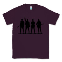 Plum u2 silhouette the joshua tree tour poster Classic Tee - linhVisuals