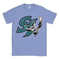 Colony Blue the-san-jose-barracuda-pen Classic Tee - linhVisuals