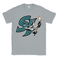 Heather Grey the-san-jose-barracuda-pen Classic Tee - linhVisuals