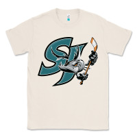 Natural the-san-jose-barracuda-pen Classic Tee - linhVisuals