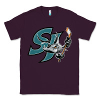Plum the-san-jose-barracuda-pen Classic Tee - linhVisuals