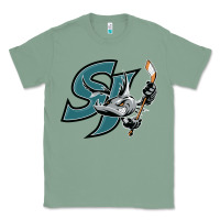 Sage the-san-jose-barracuda-pen Classic Tee - linhVisuals