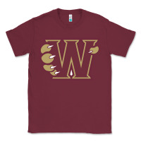 Burgundy whitney high school Classic Tee - linhVisuals