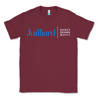 Burgundy juilliard Classic Tee - linhVisuals