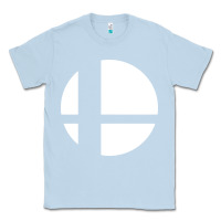 Dusty Blue super smash bros Classic Tee - linhVisuals