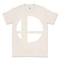 Natural super smash bros Classic Tee - linhVisuals