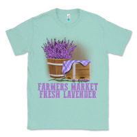 Seafoam Farmers Market Fresh Lavender Classic Tee - linhVisuals
