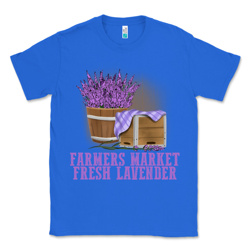Farmers Market Fresh Lavender Classic Tee by linhVisuals | Teevron