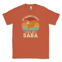 Copper mens my favorite people call me saba cute sloth lover grandpa premium Classic Tee - linhVisuals