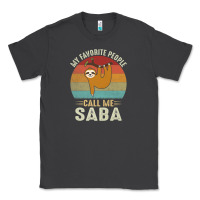 Smoke mens my favorite people call me saba cute sloth lover grandpa premium Classic Tee - linhVisuals