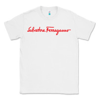 White SALVATORE TSHIRT Classic Tee - linhVisuals