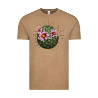 Vintage Coffee arizona fishhook cactus Vintage Tee - LillyAllenDesigns