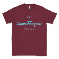 Burgundy SALVATORE TSHIRT Classic Tee - linhVisuals