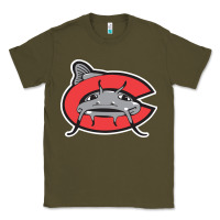 Army Green carolina mudcats Classic Tee - linhVisuals
