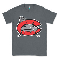 Charcoal Heather carolina mudcats Classic Tee - linhVisuals