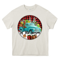 Cream Tis The Season Truck Heavy Core Tee - FaDigitalArtStudio