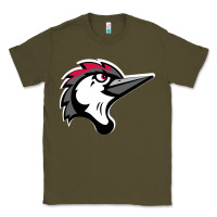 Army Green fayetteville woodpeckers Classic Tee - linhVisuals