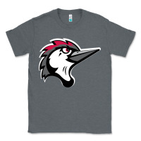 Charcoal Heather fayetteville woodpeckers Classic Tee - linhVisuals