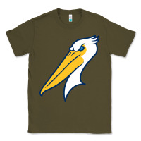 Army Green myrtle beach pelicans Classic Tee - linhVisuals