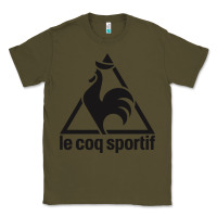 Army Green le coq sportif Classic Tee - linhVisuals