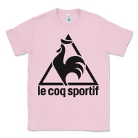Bubblegum Pink le coq sportif Classic Tee - linhVisuals