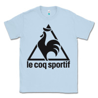 Dusty Blue le coq sportif Classic Tee - linhVisuals