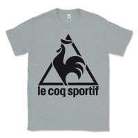 Heather Grey le coq sportif Classic Tee - linhVisuals