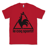 Red le coq sportif Classic Tee - linhVisuals