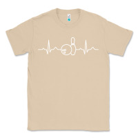 Mushroom bowling heartbeat bowler ecg bowling ball tournament gift sweatshirt Classic Tee - linhVisuals