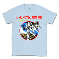 Dusty Blue international grup music  galactic empire Classic Tee - linhVisuals