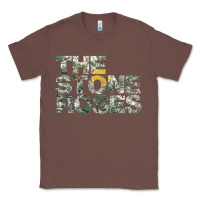 Chestnut THE STONE ROSES GREEN Classic Tee - linhVisuals