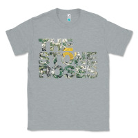 Heather Grey THE STONE ROSES GREEN Classic Tee - linhVisuals
