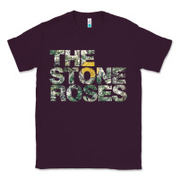Plum THE STONE ROSES GREEN Classic Tee - linhVisuals