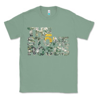 Sage THE STONE ROSES GREEN Classic Tee - linhVisuals