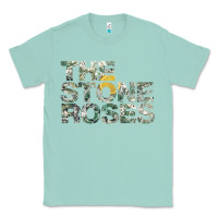 Seafoam THE STONE ROSES GREEN Classic Tee - linhVisuals