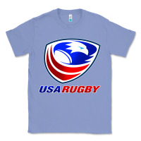 Colony Blue usa rugby Classic Tee - linhVisuals