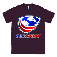Plum usa rugby Classic Tee - linhVisuals