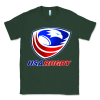 Sports Green usa rugby Classic Tee - linhVisuals