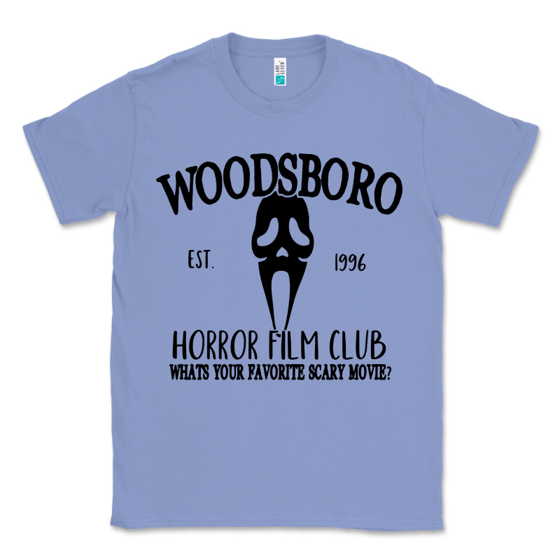 Woodsboro Horror Film Club Scream Classic Tee by linhVisuals | Teevron